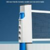 Retractable Ping Pong Net Upgrade Table Tennis Net Stands Upright Without Sagging Ping Pong Net