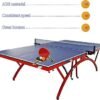 MAPOL 100 Counts 3Star Orange Practice Ping Pong Balls Advanced Table Tennis Balls