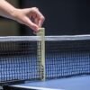 STIGA Premium Clipper 72 Regulation Table Tennis Net and Post Sets Easy Set Up and Spring Activated Clip ping Pong net Set